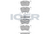 Front - Brake Pad - Icer - Opel Astra H