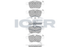 Front - Brake Pad - Icer - Opel Astra H