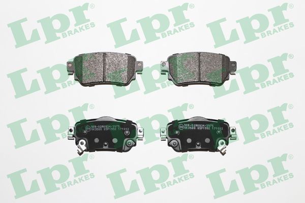 Brake Pad Set, disc brake (Braking System)
