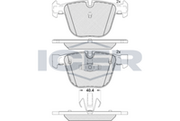 Rear - Brake Pad - Icer - Bmw 7 (F01, F0