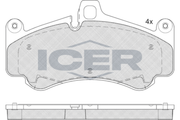 Brake Pad Set, disc brake (Braking System)