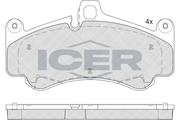Brake Pad Set, disc brake (Braking System)