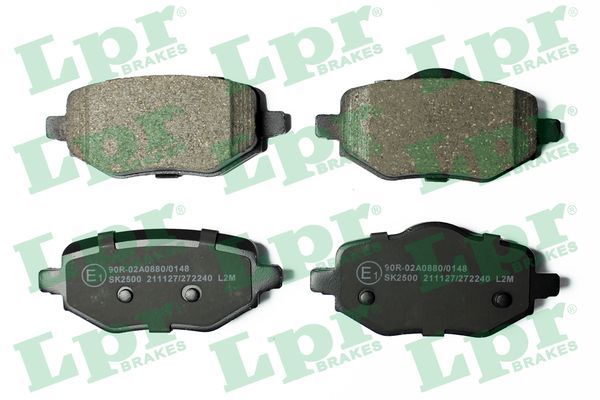 Brake Pad Set, disc brake (Braking System)