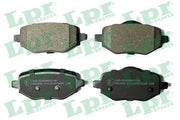 Brake Pad Set, disc brake (Braking System)