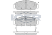Brake Pad Front Axle Honda Icer