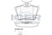 Brake Pad Set PEUGEOT