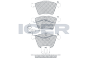 Brake Pad Set SEAT