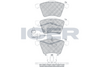 Brake Pad Set SEAT