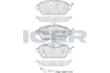 Front - Brake Pad - Icer Mercedes-Benz C