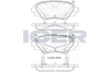 Brake Pad Set Rear Icer Mazda 3