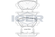 Brake Pad Set Rear Icer Mazda 3