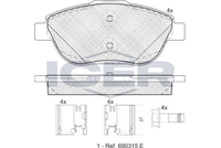 Front Brake Pad Set