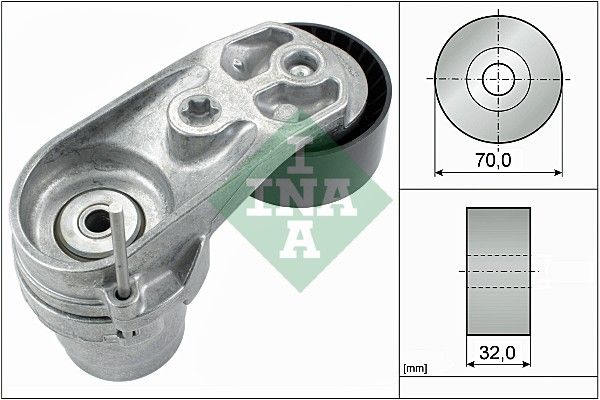 Belt Tensioner, V-ribbed belt BMW