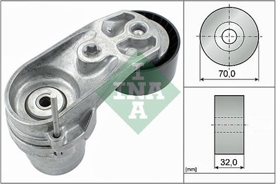 Belt Tensioner, V-ribbed belt BMW