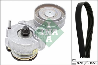 V-Ribbed Belt Set OPEL