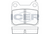Rear - Brake Pad - Icer - Mercedes-Benz