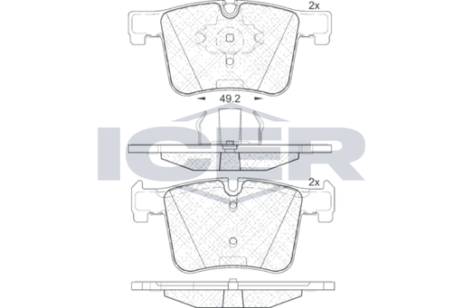 Front Brake Pad Set