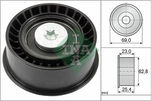 Deflection/Guide Pulley, Timing Belt
