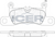 Brake Pad Set Rear Icer Vw Touareg