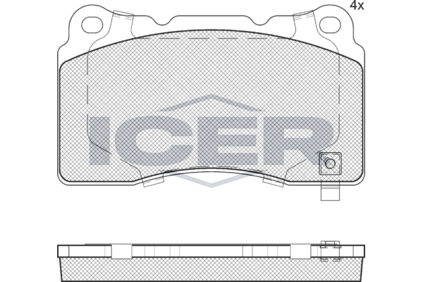 Brake Pad Set  RENAULT