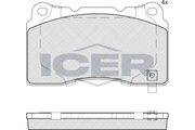 Brake Pad Set  RENAULT