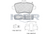 Front - Brake Pad - Icer -Mercedes-Benz