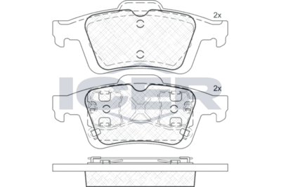 Brakepad,MAZDA 3