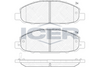 Front - Brake Pad - Icer - Nissan