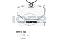 Brake Pad Set ICER