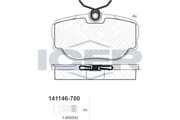 Brake Pad Set ICER