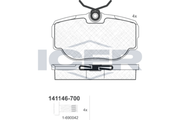 Brake Pad Set ICER