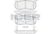 Rear - Brake Pad - Icer - Kia Carens