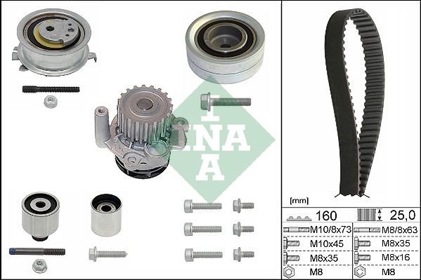 Water Pump & Timing Belt Set
