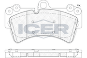 Brake Pad Icer Vw Touareg