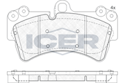 Brake Pad Icer Vw Touareg