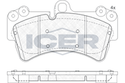 Brake Pad Icer Vw Touareg