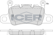 Brake pads PORSCHE