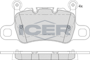 Brake pads PORSCHE