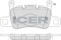 Brake pads PORSCHE