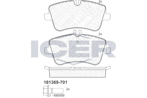 Front Brake Pad Set