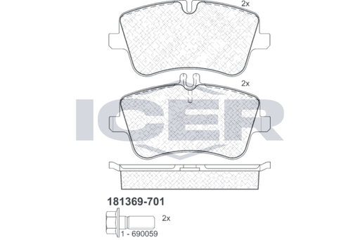 Front Brake Pad Set