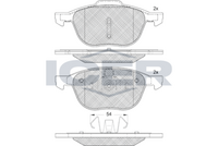 Brake Pad Set Front Icer Ford Focus