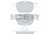 Front - Brake Pad - Icer - Opel Vectra B