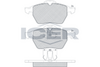 Front - Brake Pad - Icer - Opel Vectra B