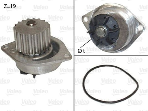 Water Pump, engine cooling (Cooling System)