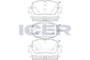 Brake Pad Set ICER