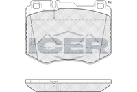 Front - Brake Pad - Icer Mercedes-Benz C