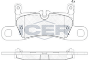 Brake Pad Set, disc brake (Braking System)