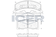 DISC BRAKE PADS DACIA - RENAULT