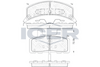 DISC BRAKE PADS DACIA - RENAULT